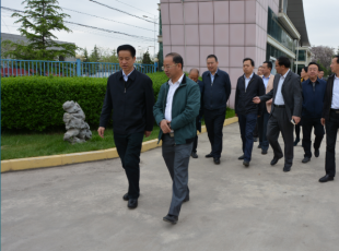 天水市政协一行领导来我公司参观调研
