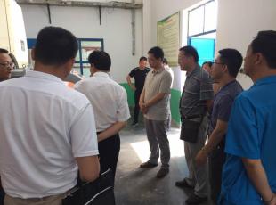 麦积区杜区长、区安监局局长以及安全检查专家来我公司进行安全检查