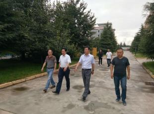天水市麦积区人大常委会副主任刘海鹰来我公司调研环保工作