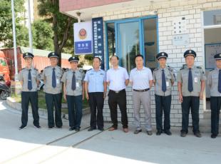 警企联动创平安、携手共建促和谐——新澳门全年免费原料网与花牛派出所警企联动警