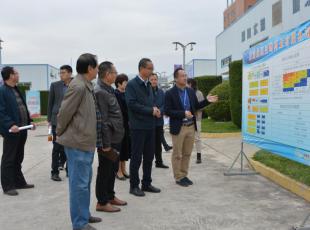 市分管工业企业副市长董小平一行领导来我公司考察调研
