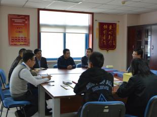 市委主题教育指导组组长史延春一行领导来我公司座谈检查