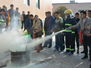 “119”防范火灾风险，建设美好家园 ——成纪药业消防安全演练