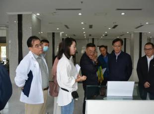 中华中医药学会副会长兼秘书长王国辰一行考察调研成纪药业